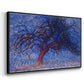 The Red Tree, 1909 - Floater Framed Canvas Print