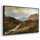 Mountain Landscape, 1864 - Floater Framed Canvas Print