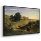 Hagar in the Wilderness, 1835 - Floater Framed Canvas Print