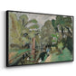 The Little Fisherman, Maintenon, 1918 - Floater Framed Canvas Print