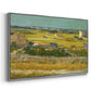The Harvest, 1888 - Floater Framed Canvas Print