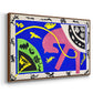 The Horse, the Rider and the Clown, from Jazz, 1947 - Floater Framed Canvas Print