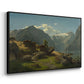 Balestrand, 1848 - Floater Framed Canvas Print
