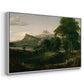 The Course of Empire: The Arcadian or Pastoral State, 1834 - Floater Framed Canvas Print