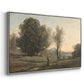 Landscape (Souvenir of les landes), c. 1872 - Floater Framed Canvas Print