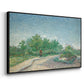 Square Saint-Pierre, Paris, 1887 - Floater Framed Canvas Print