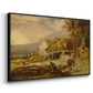 An Overshot Mill, c. 1802-1807 - Floater Framed Canvas Print