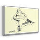 Cat (Le chat), c. 1961 - Floater Framed Canvas Print