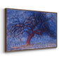 The Red Tree, 1909 - Floater Framed Canvas Print