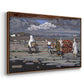 Country Road (Landstrasse), 1905 - Floater Framed Canvas Print