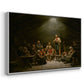 Low Church Devotion (Haugianerne), 1848 - Floater Framed Canvas Print