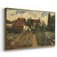 Garden of a Florist (The Flower Garden), 1864 - Floater Framed Canvas Print