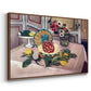 Still Life with Pineapple and Lemons, 1925 - Floater Framed Canvas Print