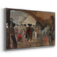Before the Bullfight (Antes de la corrida), c. 1900 - Floater Framed Canvas Print