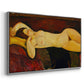 Reclining Nude (Nu couché), 1919 - Floater Framed Canvas Print