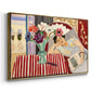Woman with Anemones (Femme et anémones), c. 1920-1921 - Floater Framed Canvas Print