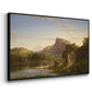 L'Allegro, 1845 - Floater Framed Canvas Print