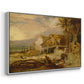 An Overshot Mill, c. 1802-1807 - Floater Framed Canvas Print