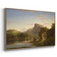 L'Allegro, 1845 - Floater Framed Canvas Print
