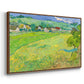 Les Vessenots in Auvers, 1890 - Floater Framed Canvas Print