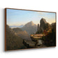Scene from “The Last of the Mohicans”, 1827 - Floater Framed Canvas Print
