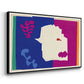 The Wolf (Le loup), from Jazz, 1947 - Floater Framed Canvas Print
