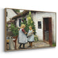 Have You Seen My Kitten?, 1914 - Floater Framed Canvas Print