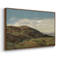 Ekeberg and Oslo Church, 1852 - Floater Framed Canvas Print