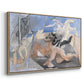 Composition with Minotaur, 1936 - Floater Framed Canvas Print
