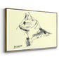 Cat (Le chat), c. 1961 - Floater Framed Canvas Print