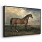 Eagle, A Celebrated Stallion, 1809 - Floater Framed Canvas Print