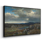 Norwegian Highlands, 1857 - Floater Framed Canvas Print