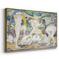 Bathing Women, 1910 - Floater Framed Canvas Print