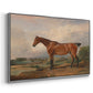 A Hunter in a Landscape, c. 1810 - Floater Framed Canvas Print