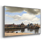 View of Delft, c. 1660-1661 - Floater Framed Canvas Print