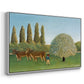 Meadlowland (The Pasture), 1910 - Floater Framed Canvas Print