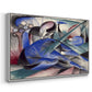 Dreaming Horse, 1913 - Floater Framed Canvas Print