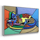 A Dog Named Picasso - Floater Framed Canvas Print