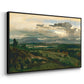 Civita Castellana, c. 1860s - Floater Framed Canvas Print