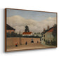 Outskirts of Paris, c. 1906-1910 - Floater Framed Canvas Print