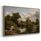 The White Horse, 1819 - Floater Framed Canvas Print