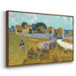 Farmhouse in Provence, 1888 - Floater Framed Canvas Print