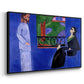 The Conversation, c. 1908-1912 - Floater Framed Canvas Print