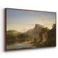 L'Allegro, 1845 - Floater Framed Canvas Print