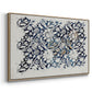Watercolour for Printed Fabric Design: Wey, c. 1882-1883 - Floater Framed Canvas Print