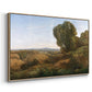 Souvenir of Roquemaure in the Gard, c. 1853 - Floater Framed Canvas Print