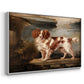 Portrait of Dash, a Favourite Spaniel, Property of Lady Frances Vane-Tempest, 1819 - Floater Framed Canvas Print