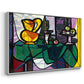 Pitcher and Bowl of Fruit, 1931 - Floater Framed Canvas Print