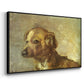 Cliper, the Artist's Dog, 1895 - Floater Framed Canvas Print