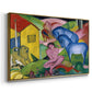 The Dream, 1912 - Floater Framed Canvas Print